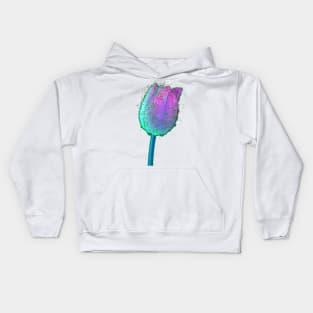 Tulip bleu Kids Hoodie